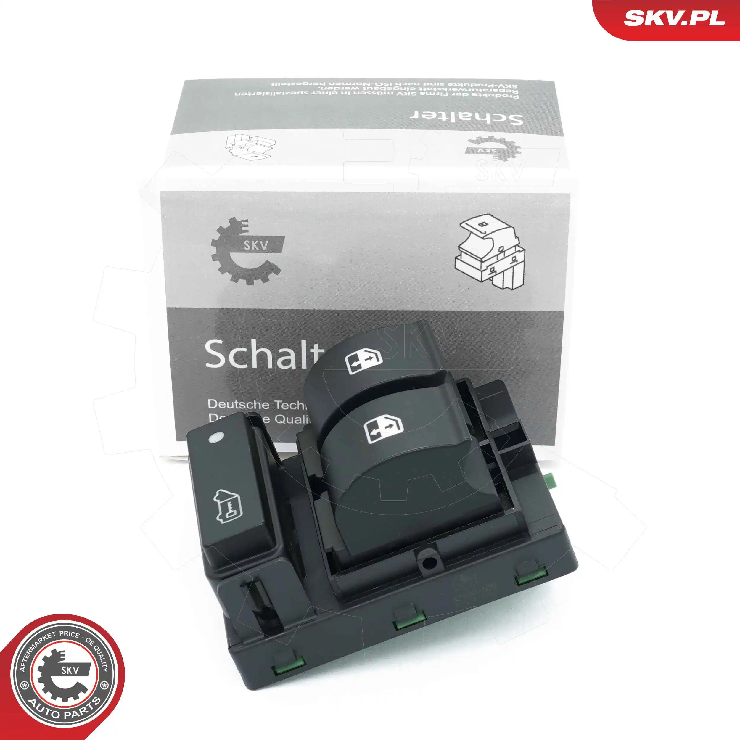 Switch, window regulator